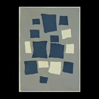 image of Collage with Squares Arranged according to the Laws of Chance